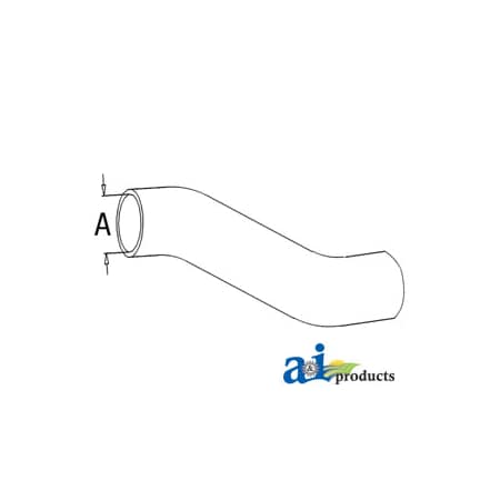 A & I Products Radiator Hose, Lower 11" x2.5" x2.5" A-252305A1
